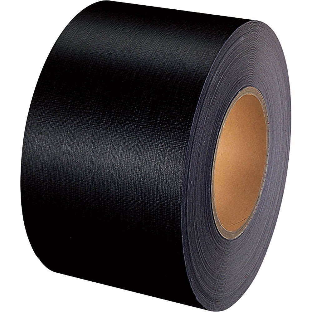 製本テープ ペーパークロスタイプ 100mmx50m 黒 T-K400ND