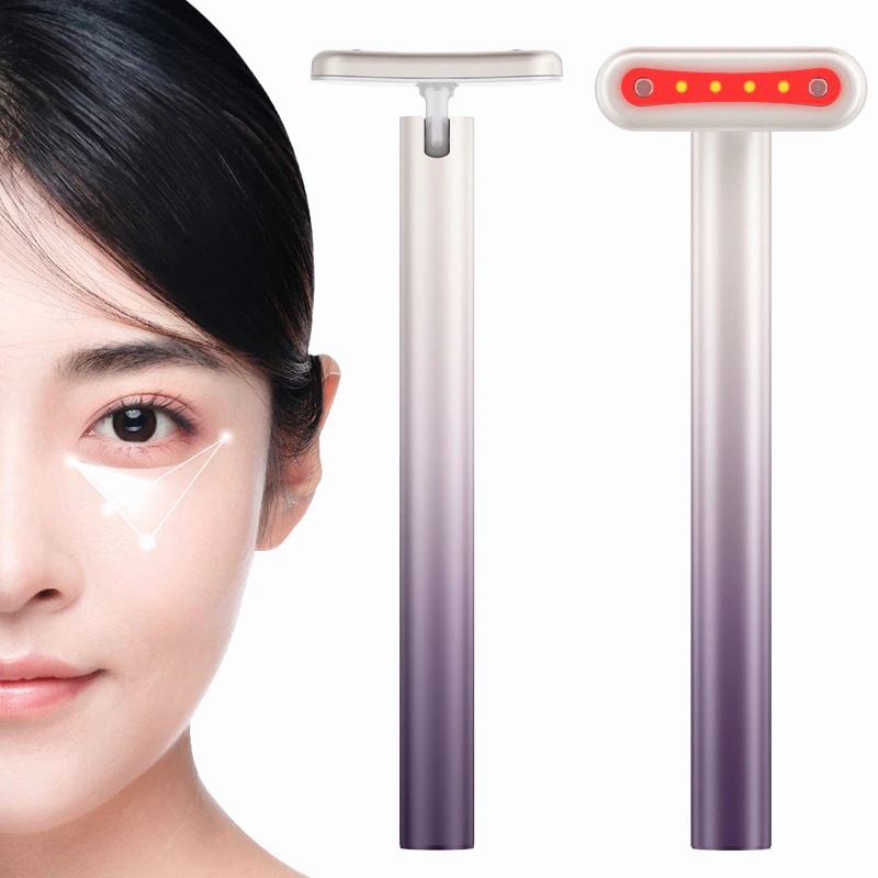 目元美顔器 目元ケア 美顔器 イオン導入 EMS 赤LED フェイスケア 口元ケア 目元ケア 眼の疲れ に効く 4つの機能 微弱電流 温熱効果 マイクロ音波振動