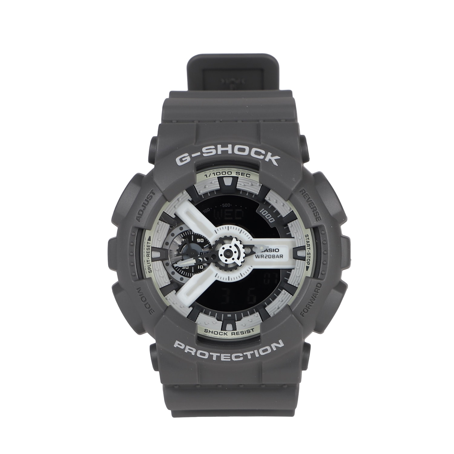 G-SHOCK 腕時計 GA-110HD-8AJF 110 SERIES 防水 メンズ レディース グレー