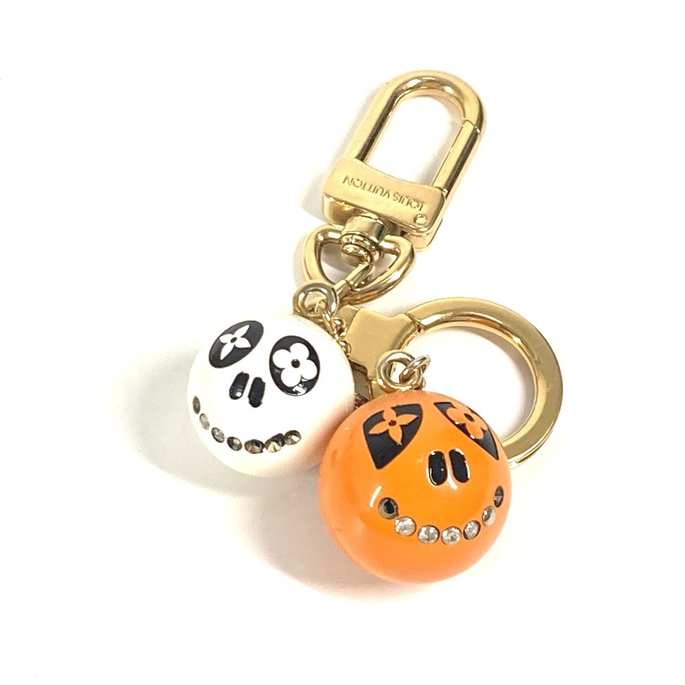 キーホルダー M65377 ポルトクレ・ジャック＆ルーシー バッグチャーム メタル オレンジ 28,875円