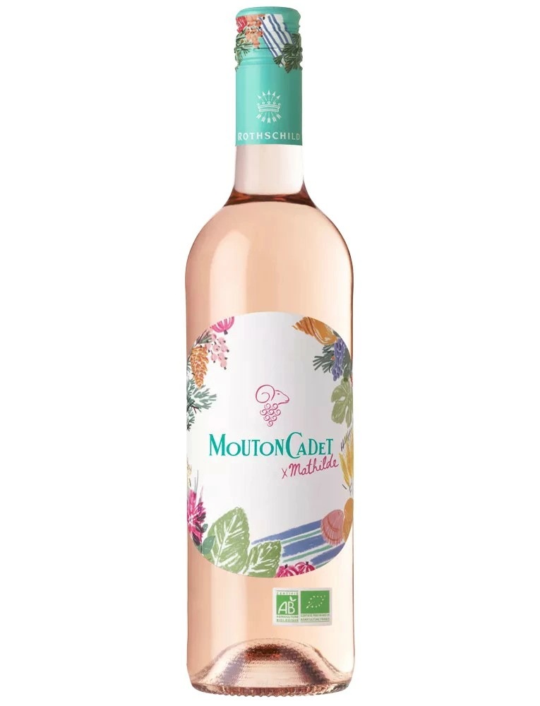 【エノテカ ENOTECA】【送料無料】バロンフィリップドロスチャイルド ムートンカデロゼオーガニック 750ml6本［ロゼ/ライトボディ/フランス］【北海道東