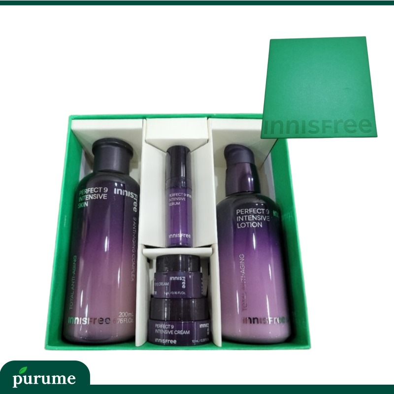 パーフェクト9 インテンシブ 2点セット (スキン200ml+ローション160ml+セラム5ml+アイクリーム5ml+クリーム10ml)