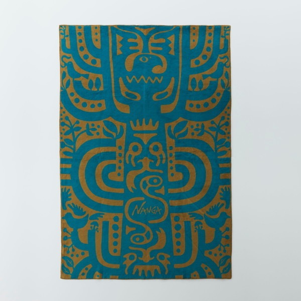 ツリーオブライフ コットンブランケット シングル ブルーツリー TREE OF LIFE COTTON BLANKET S SINGLE BLUE TREE NZ2254-4C421 N197B773 11,138円