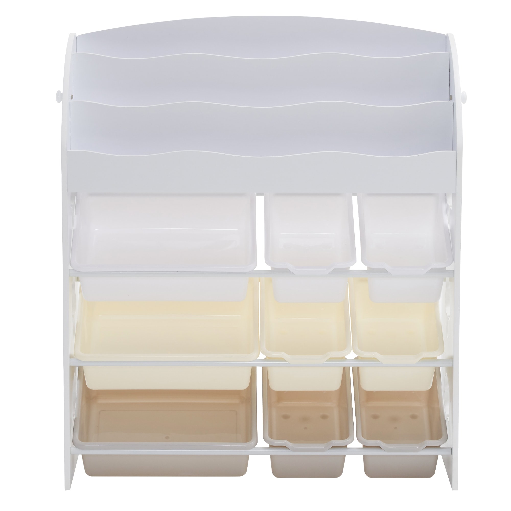 【急速出荷!】【人気モデルアップグレード】おもちゃ収納ラック 子ども用家具 木製 収納ケース