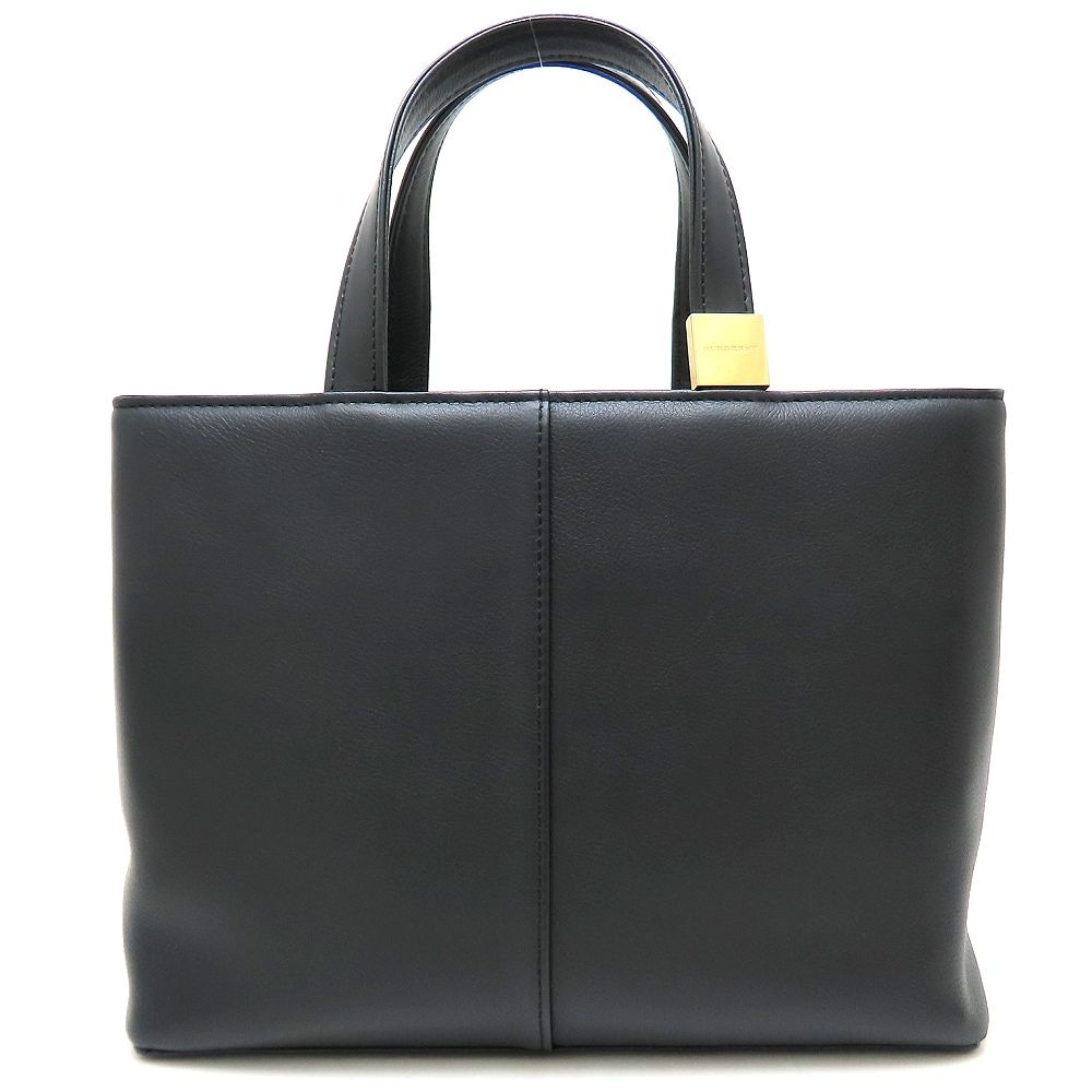 ハンドバッグ レザー ブラック/352367【中古】