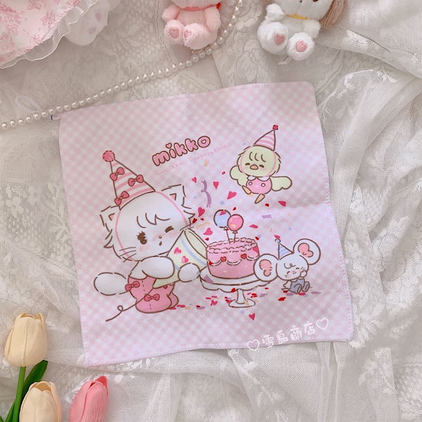 Qoo10] Mikko ハンカチ ソフトハンドタオル