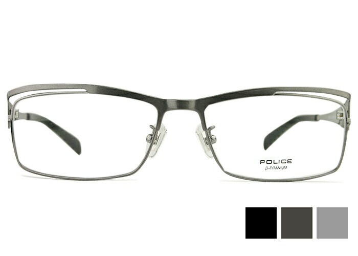 ポリス vpld76j 3color メンズ 紳士 チタン めがね メガネ 眼鏡 po1
