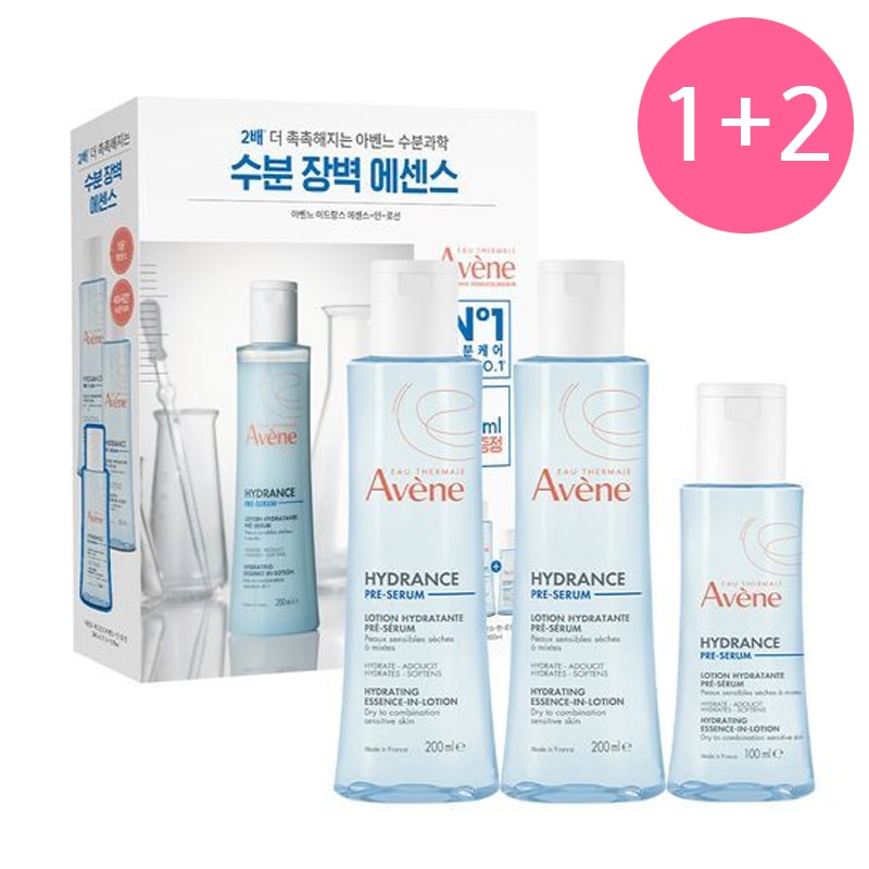 [1+2] 圧倒的水分密着イドランスエッセンスインローション200ml+200ml+100ml