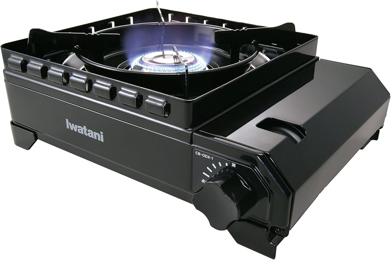 イワタニ 岩谷 カセットコンロ カセットフー タフまる キャンプ アウトドア BBQコンロ 停電対策 ブラック CB-ODX-1-BK