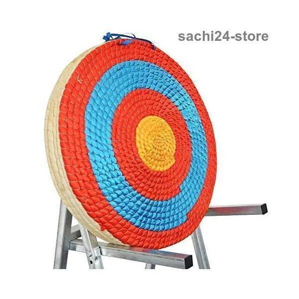 的 弓道 アーチェリー 手作り 弓具 アーチェリーターゲット 部活 弓道 道場備品超お得 巻藁 競技用 練習用 ターゲット 直径55cm 自宅