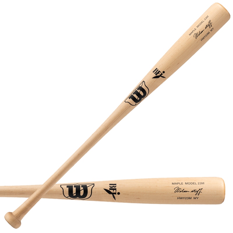 ウィルソン WILSON 硬式木製バット ウイルソンスタッフ 23M型 HWY23M くり抜きあり 野球 硬式 バット BFJ 25SS(WBW2001010)