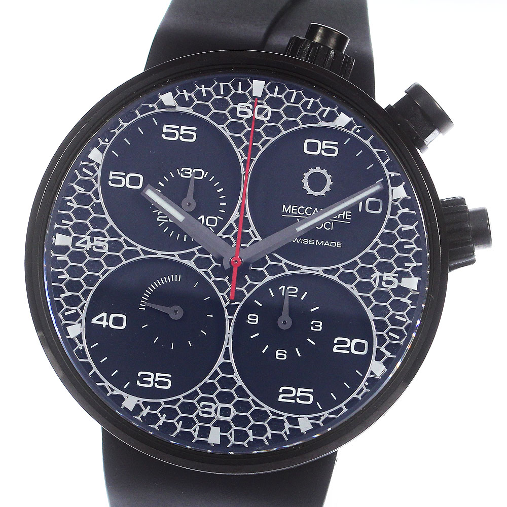 訳あり メカニケ・ヴェローチ MECCANICHE VELOCI クアトロ ヴァルヴォレ リミテッドエディション 自動巻き メンズ _773076【中古】