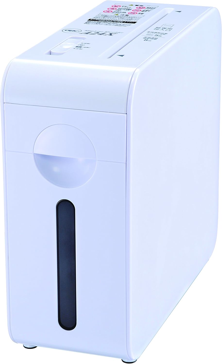 GBC シュレッダー 静音 家庭用 小オフィス用 最大細断枚数6枚 連続使用約8分 ホチキス対応 ダストボックス6L A4/約60枚収容 クロスカット スリムラインシュレッダ GSHA24X-W ホワ 4,590円