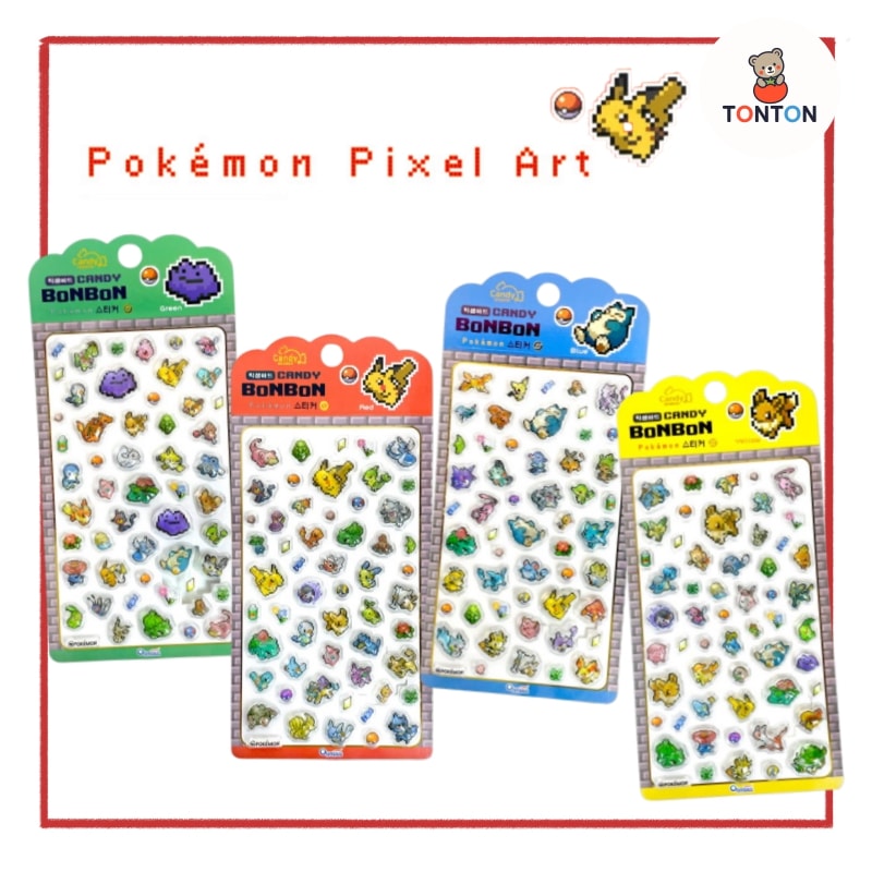 Qoo10] 【韓国正規品】ポケモン ピクセルアート