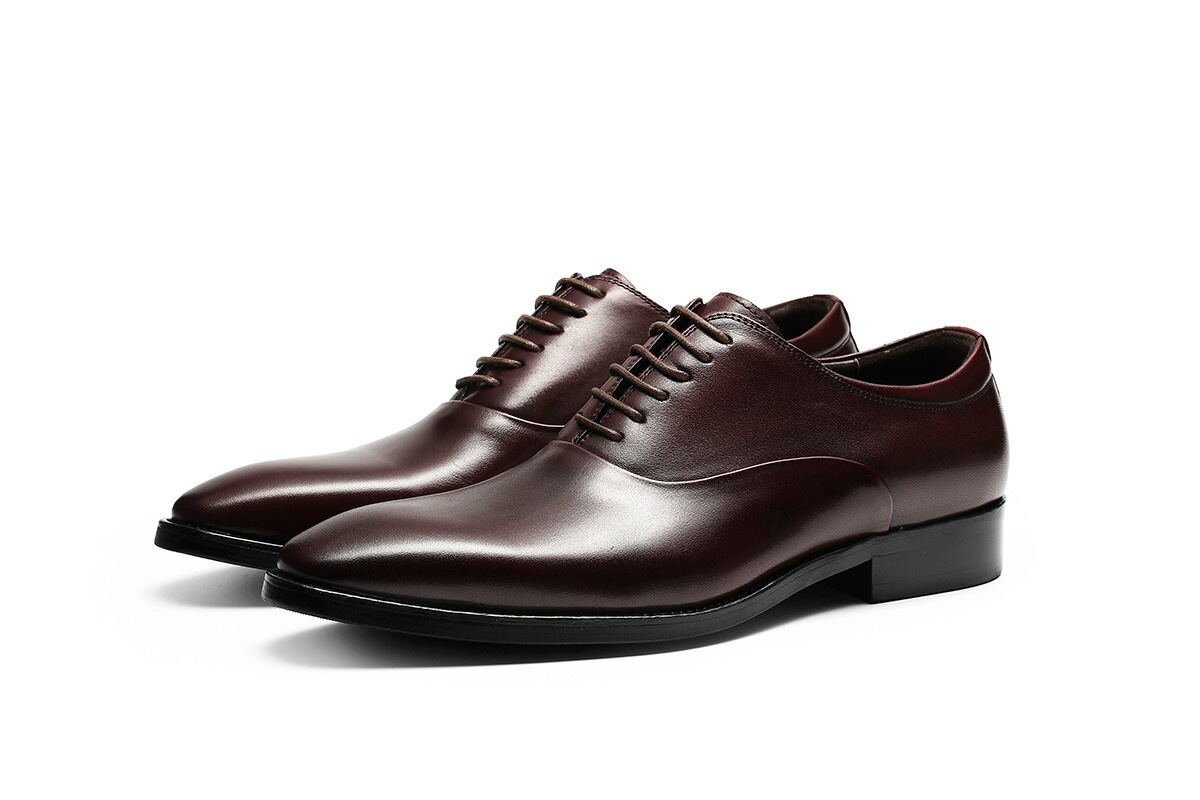 メンズ革靴 ビジネスシューズ プレーントゥ 幅広 甲高 入学式 背が高くなる 通勤営業 天然牛革