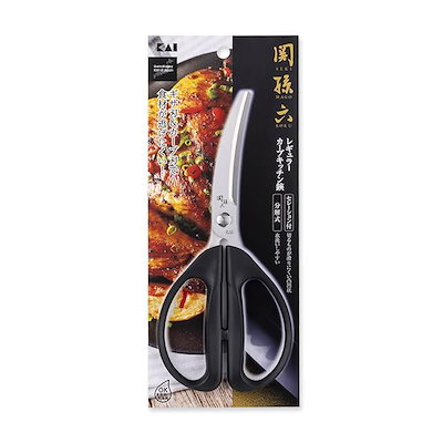 他サイト： 貝印 KAI 関孫六 レギュラーカーブキッチン鋏 000DH3354の商品画像