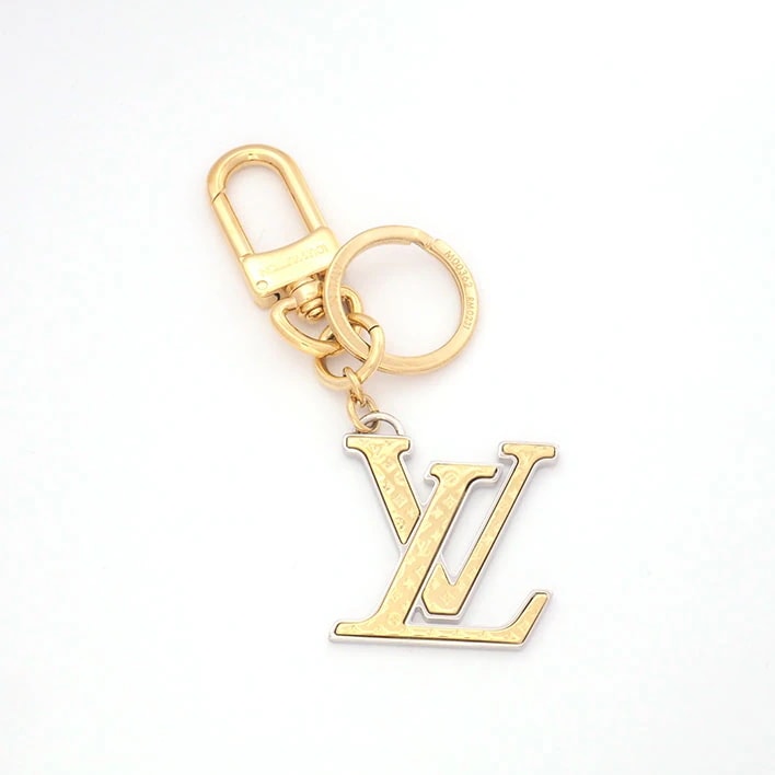 【美品】ルイ ヴィトン ポルトクレ LV ナノグラム 【キーホルダーキーケース】