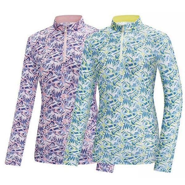 KUT4213W 女性 春/夏 ICE-BORN 冷感ジップアップTシャツ