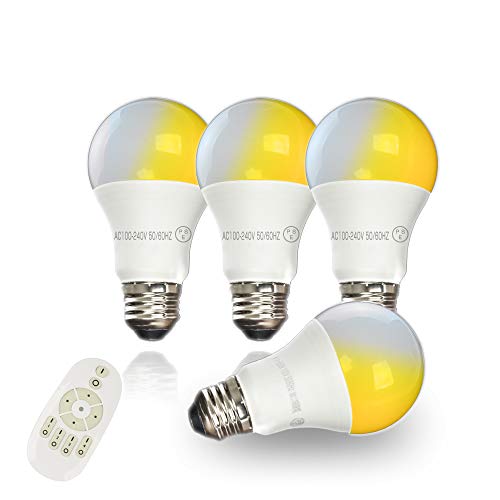 72％以上節約 共同照明 4個セット LED電球 60w形 E26 調色 GT-B リモコン付き 2022A/W新作送料無料 調光