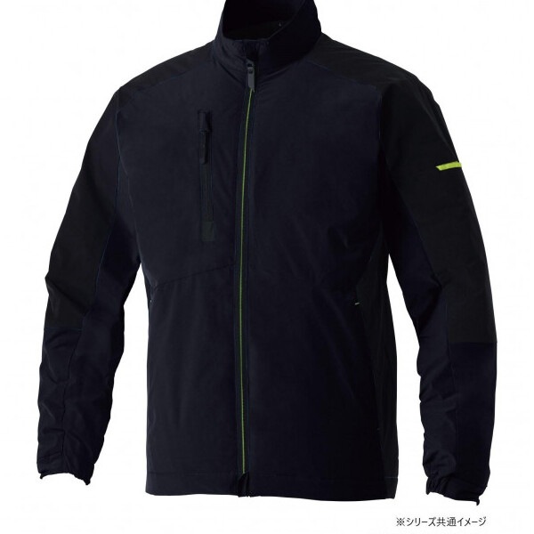 7524-00 防寒ブルゾン(ストレッチ.制電) Mサイズ ブラック(4) G.G.