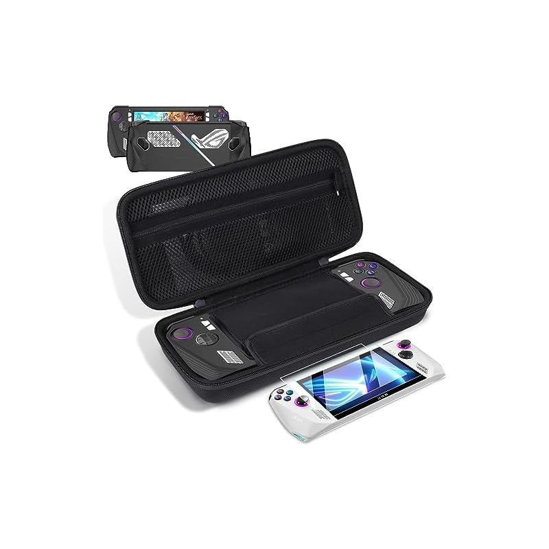 [ASUS ROG ALLYシリコーン保護カバー1個とガラスフィルム2枚は含まれる] ASUS ROG ALLY エイライ ゲーミングPC ポータブル ケース For ROG Ally本体 RC71L