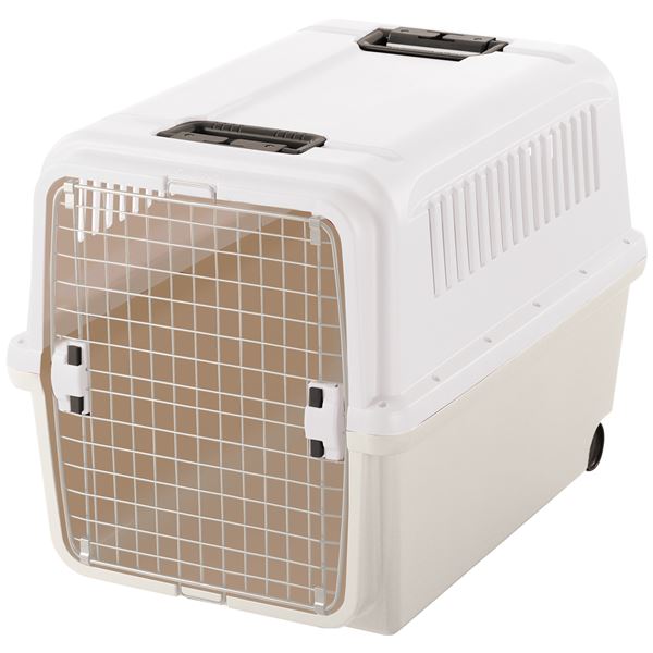 キャンピングキャリー XL アイボリー(ペット用品)