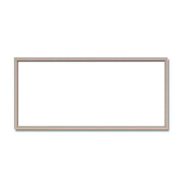 ( 長方形額 ) 木製額 カラー長方形額 600×300mm ピンクベージュ 縦横兼用額 カラー4色展開 額 額縁 フレーム
