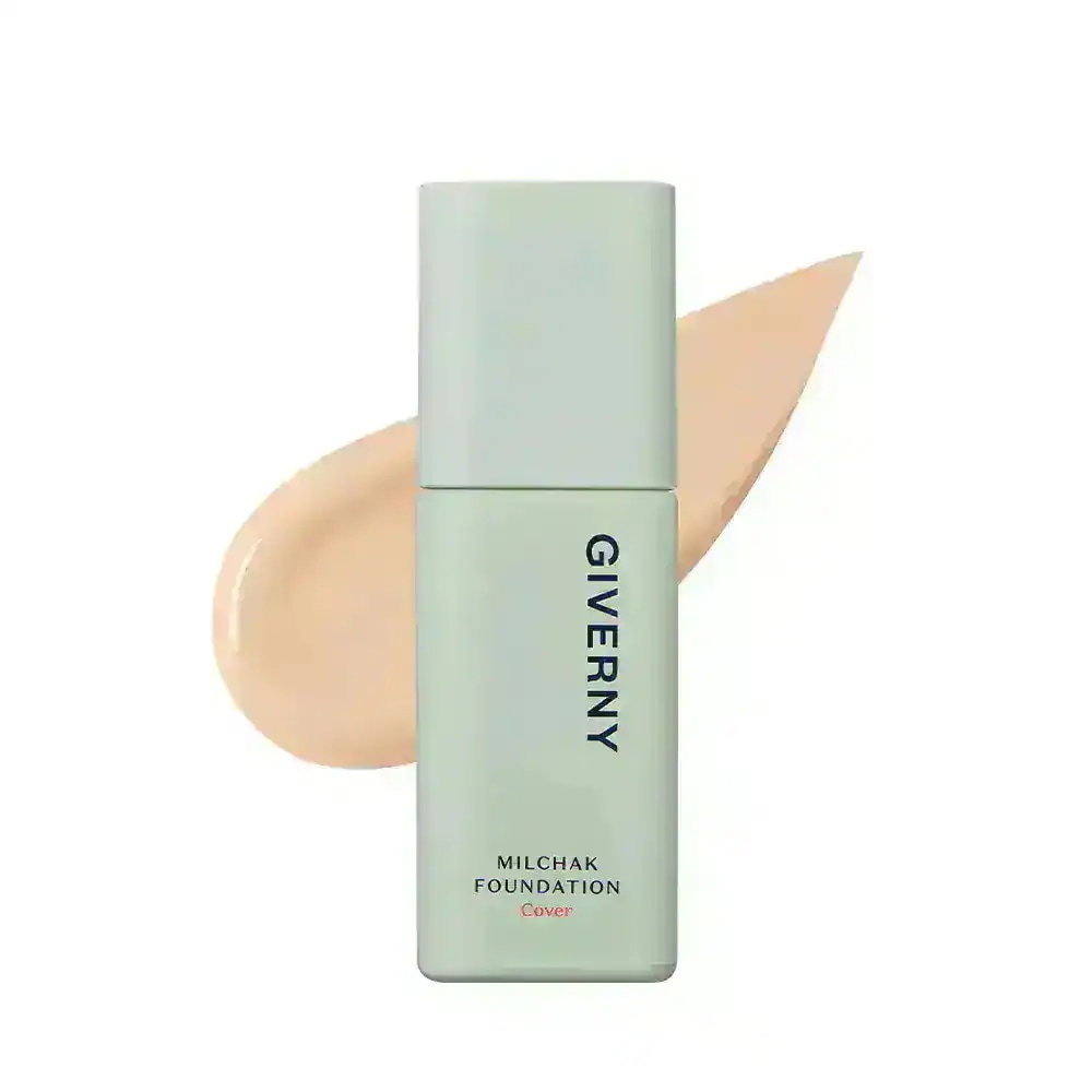 NNEグリーマインファンデーション 14g✖️2 Qoo10] GIVERNY [miniコンシーラー付き]密着カバーフ : ベースメイク