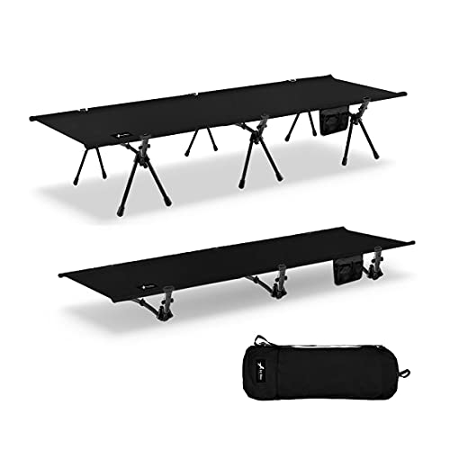 Jey Bloo 2way ジュラルミン コット No.415 ハイロー切替可能 (ブラック)