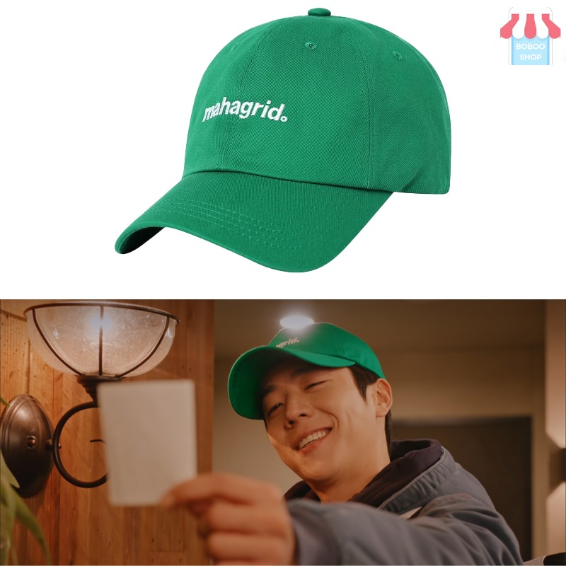 「EYE LOVE YOU」 チェジョンヒョプ テオ 着用 帽子 ベーシック ロゴ ベースボールキャップ BASIC LOGO BALL CAP 4カラー マハグリッド