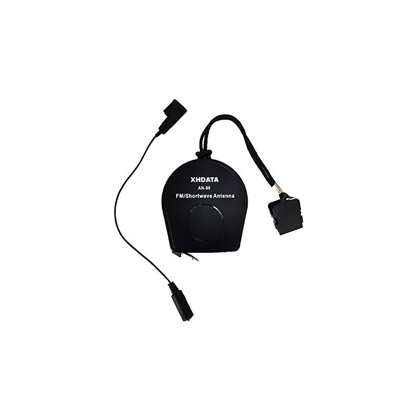 XHDATA AN-80は短波アンテナFM SW外付けアンテナであるラジオの受信を改善できるマホイップ