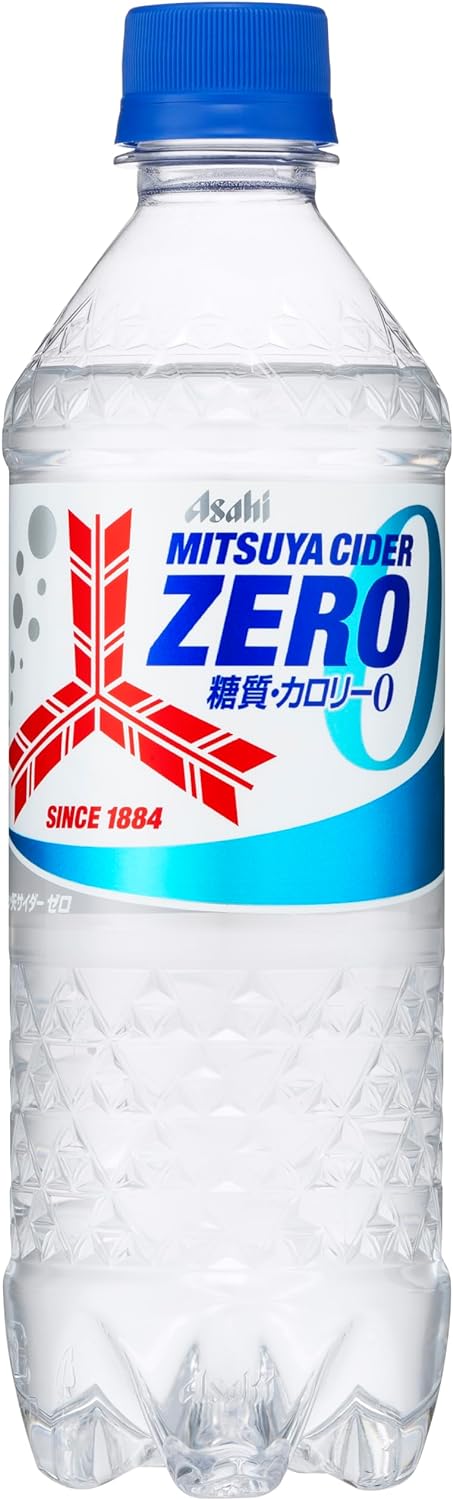【送料無料】アサヒ 三ツ矢サイダーZERO 500ml48本/2ケース 4,824円