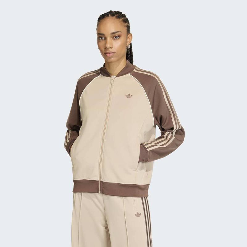 [女性] SSTルーズトラックトップ（KD8825）アディダスオリジナル ルーズフィット スーパースター ジャージ