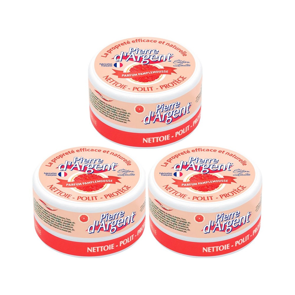 フランス 国民洗剤 多目的洗浄剤 300g グレープフルーツ香り 3個