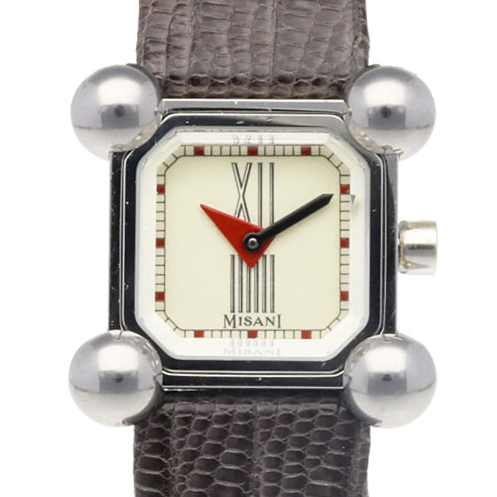 ミザーニ エルミタージュ 腕時計 ステンレススチール 2100 クオーツ 1年保証 MISANI 中古