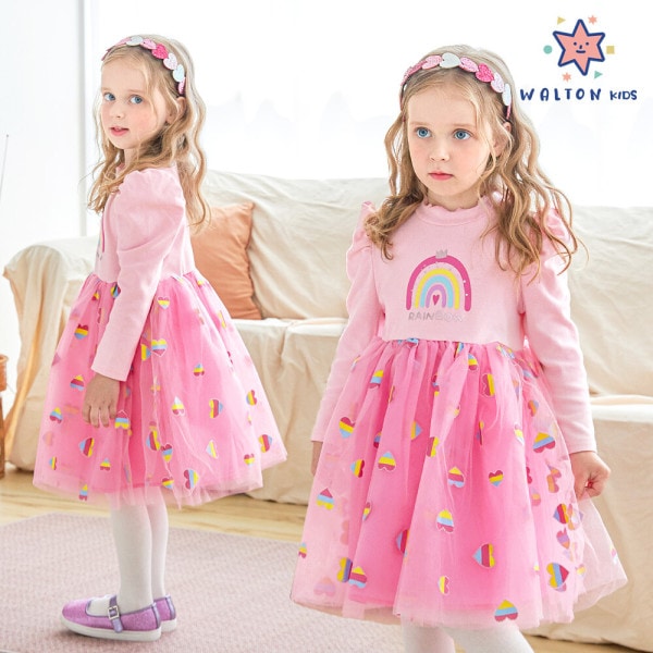 ハートレインボーシャーワンピース