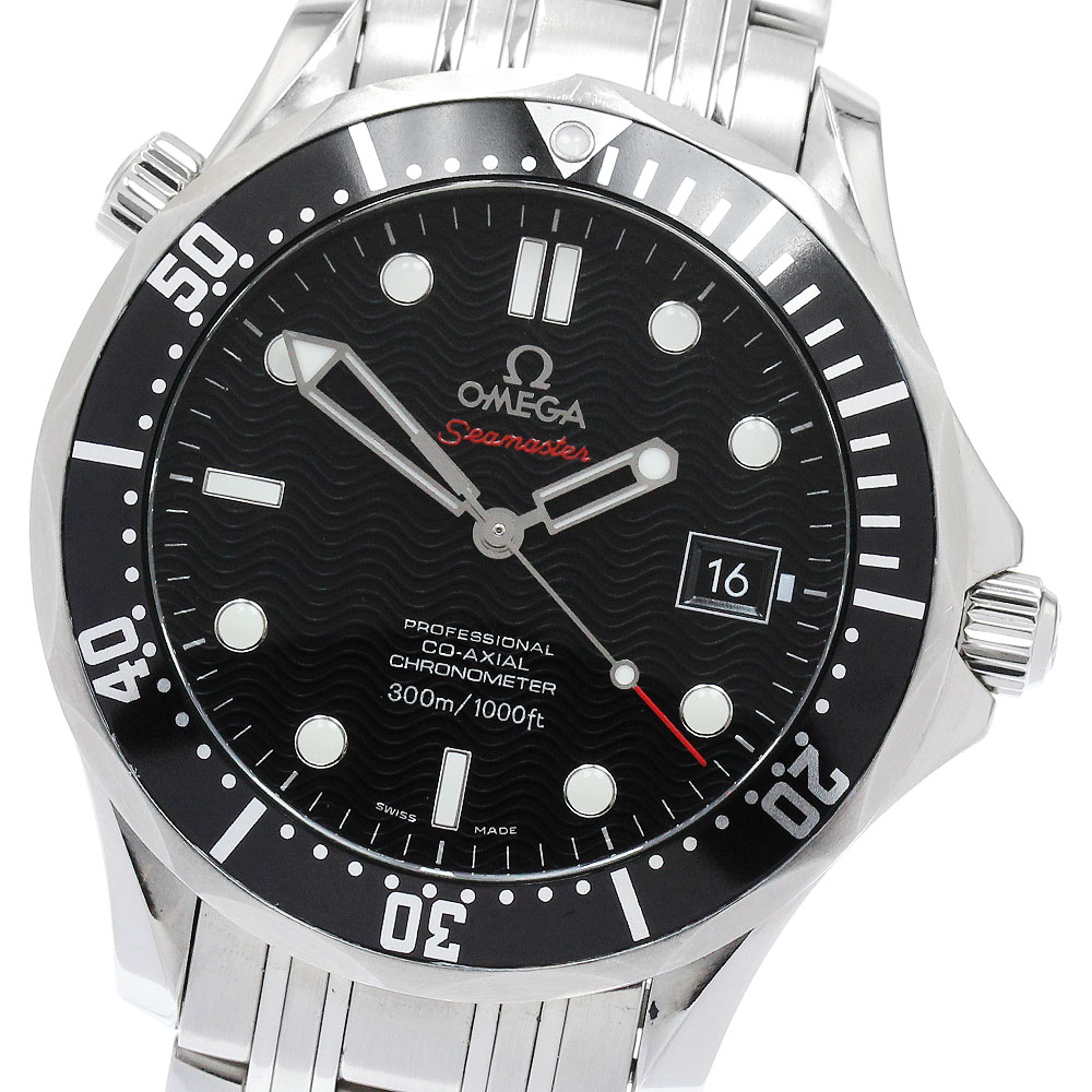 オメガ OMEGA 212.30.41.20.01.002 シーマスター300 コーアクシャル デイト 自動巻き メンズ 良品 _888027【中古】