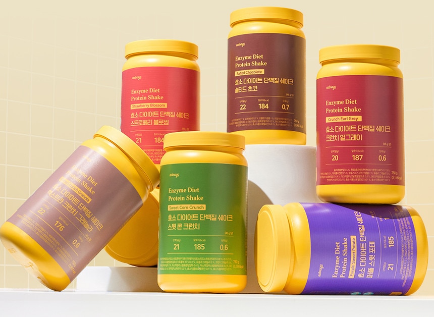 女性ダイエットプロテインシェイク 大容量 750g 酵素入り 置き換え食