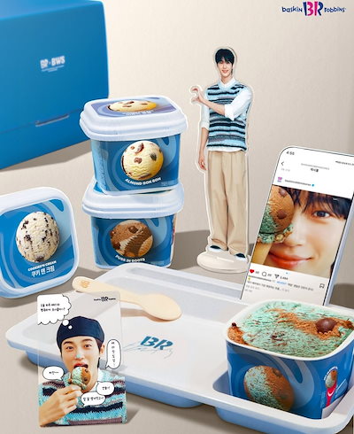 ビョンウソク ウソク　グッズ サーティワン バスキンロビンス 4点セット ビョンウソク ウソク グッズ サーティワン バスキンロビンス 4点