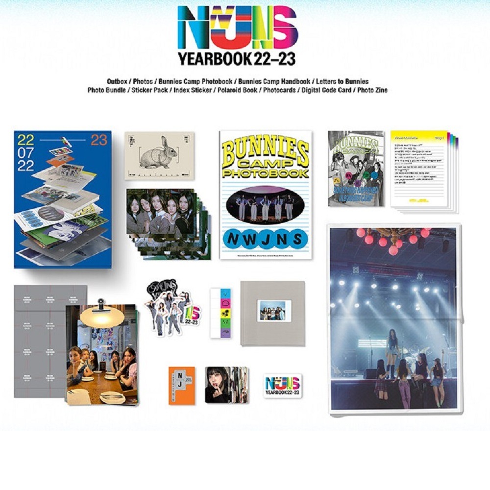 韓国アイドル-KPOP-NewJeans フォトブック YearBook 22-23 思い出を振り返るメモリー 新たな出発