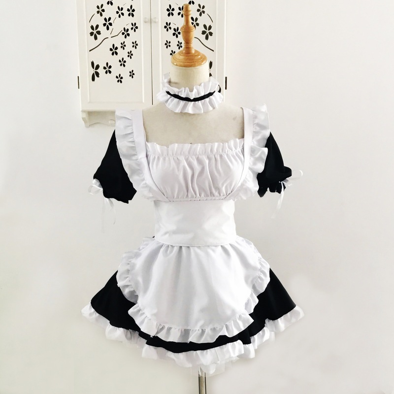 縁空穹妹メイド服ローリ萌系コスプレ衣装