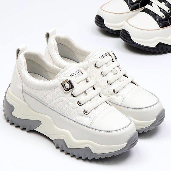シューズ シークレットヒール レディース スリッポン スニーカー 6cm smL667_P420258727