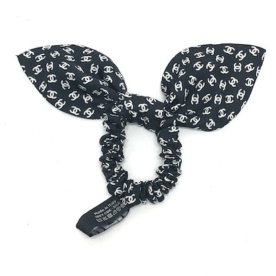 Qoo10] CHANEL シュシュ ヘアアクセサリー リボン ココ : バッグ