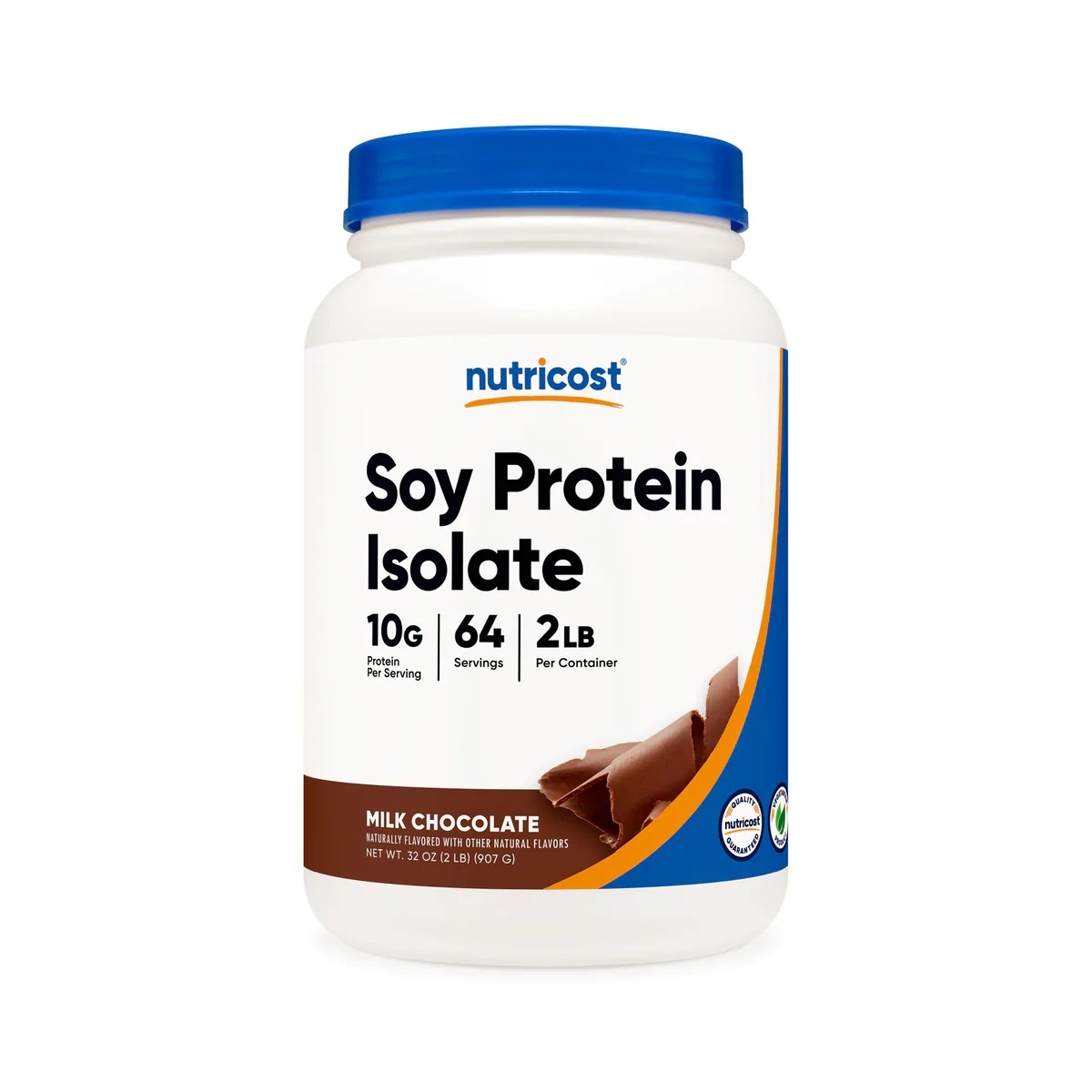 [USA] Nutricost ニュートリコスト Soy Protein Isolate Chocolate (2 LB)