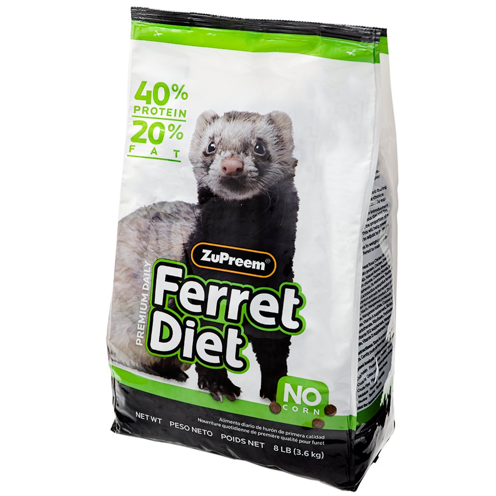 フェレットフード　ズプリーム　フェレット　プレミアムダイエット　８ｌｂ（約３．６ｋｇ）　正規品　フード　ＣＲＣ50―40―15―20―00