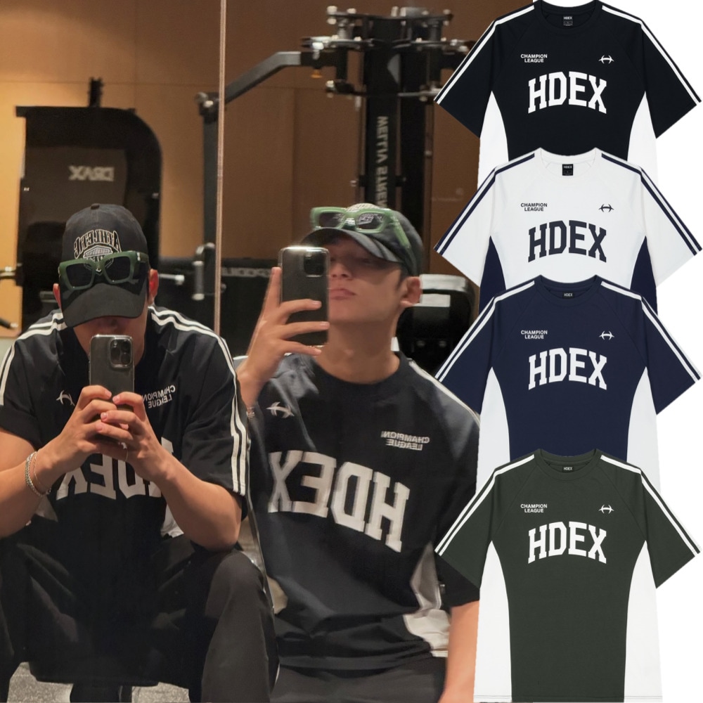 SEVENTEEN ミンギュ 着用/Side Color Block Short Sleeve/ユニセックス