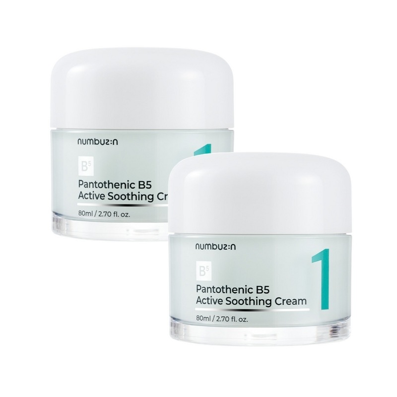 【ダブル企画】ナンバーズの1番パントテン酸アクティブスーディングクリーム80ml×2