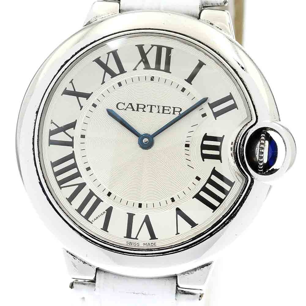 カルティエ CARTIER W6920087 バロンブルー クォーツ メンズ _871690【中古】