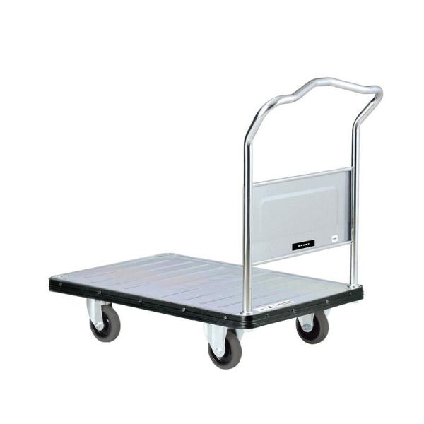 花岡車輌 固定片ハンドル台車サイレント UDA－LS－GS 資材 運送資材 その他運送資材