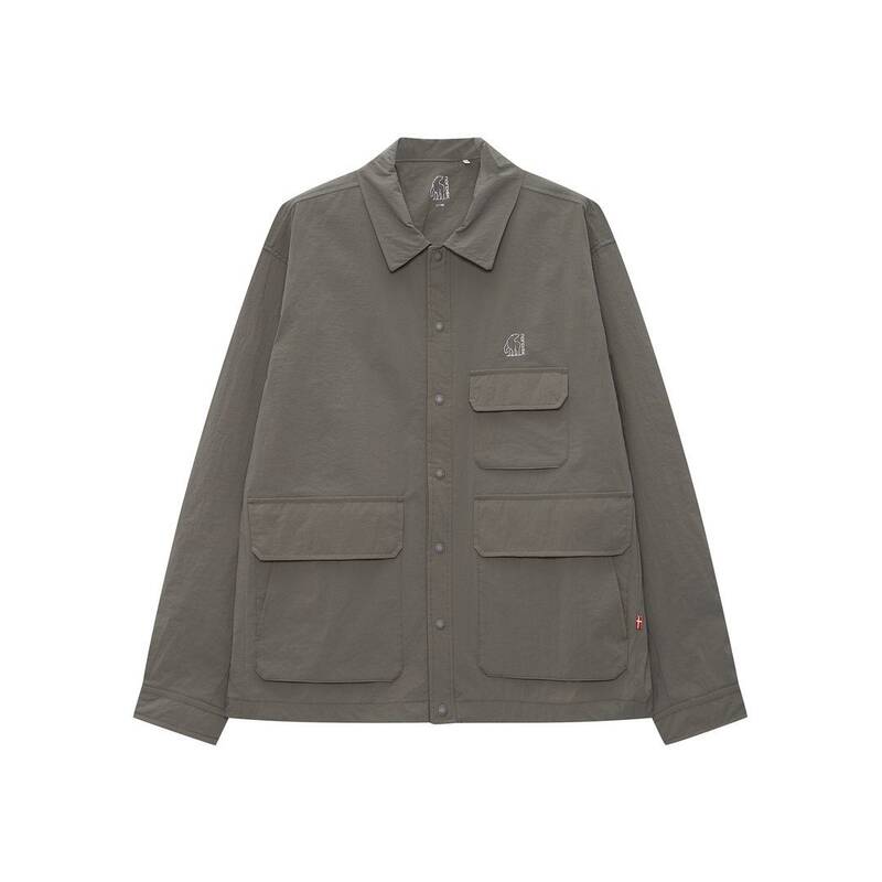 ノルディスク NORDISK レイサ キャンプ ポケット長袖シャツ - M_カーキ OMM25471K7 213934